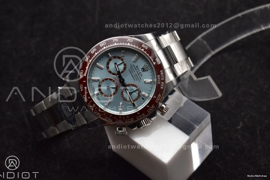 Markers Sticks 789 Bold Asian Ice 904L Dial 126506 904L SS Bracelet Clean SS Best Blue Edition 1:1 Super Clone on Daytona 0305